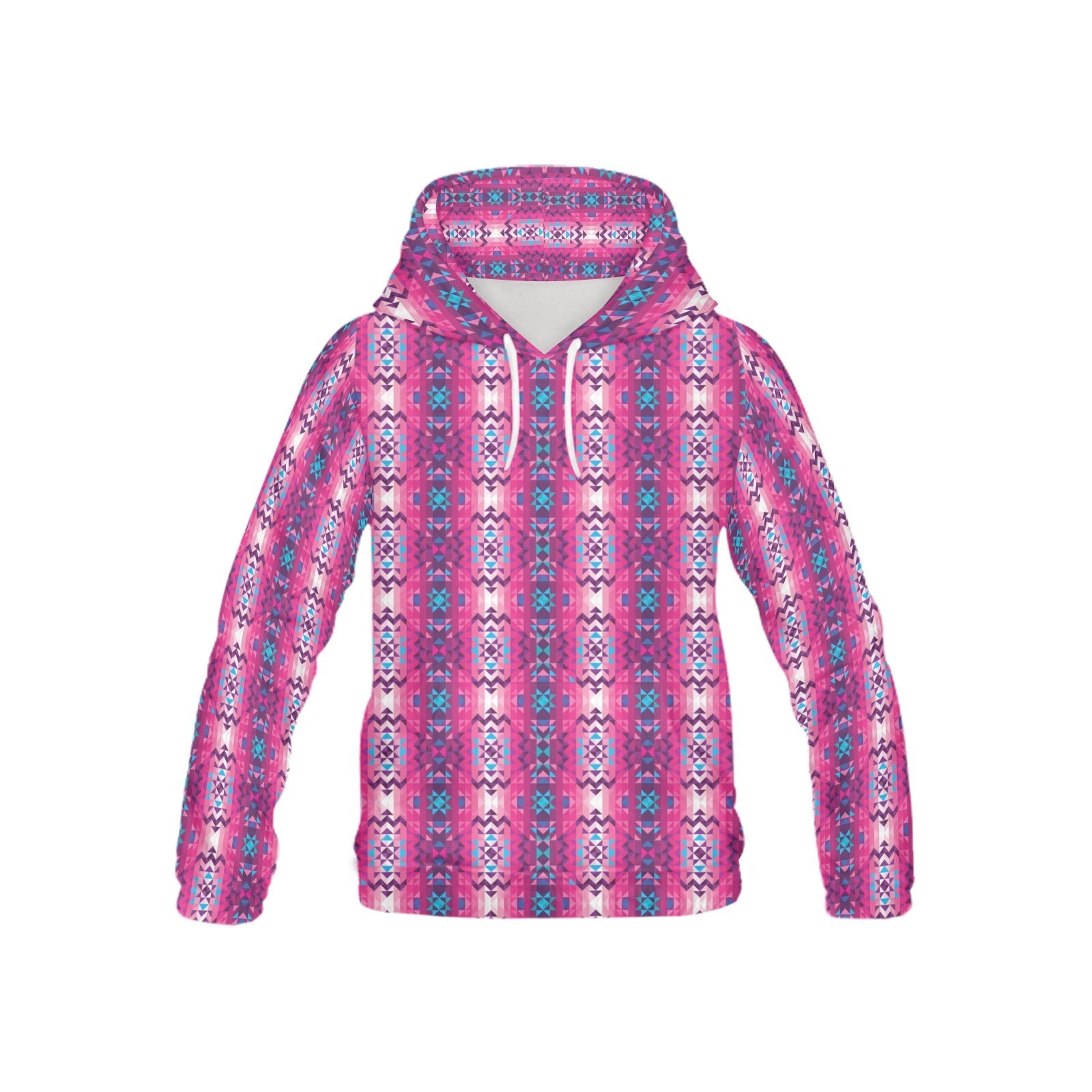 Bright Wave All Over Print Hoodie for Kid (USA Size) (Model H13) All Over Print Hoodie for Kid (H13) e-joyer 