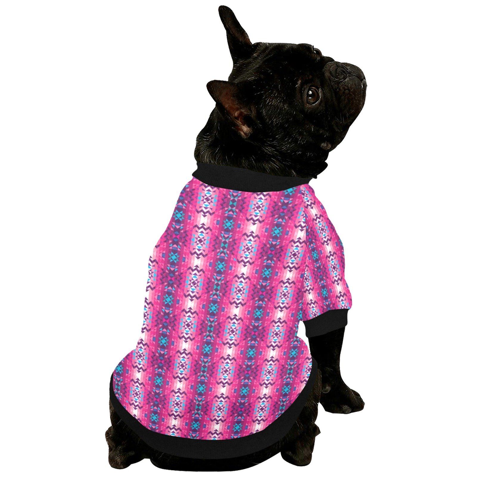 Bright Wave Pet Dog Round Neck Shirt Pet Dog Round Neck Shirt e-joyer 