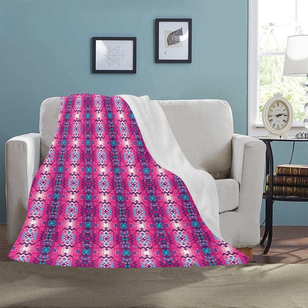 Bright Wave Ultra-Soft Micro Fleece Blanket 50"x60" Ultra-Soft Blanket 50''x60'' e-joyer 