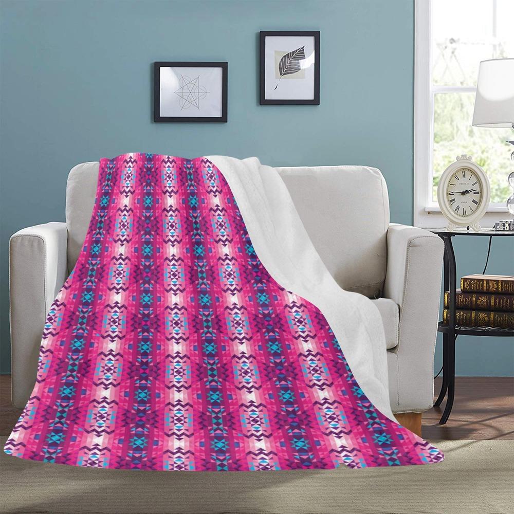 Bright Wave Ultra-Soft Micro Fleece Blanket 60"x80" Ultra-Soft Blanket 60''x80'' e-joyer 