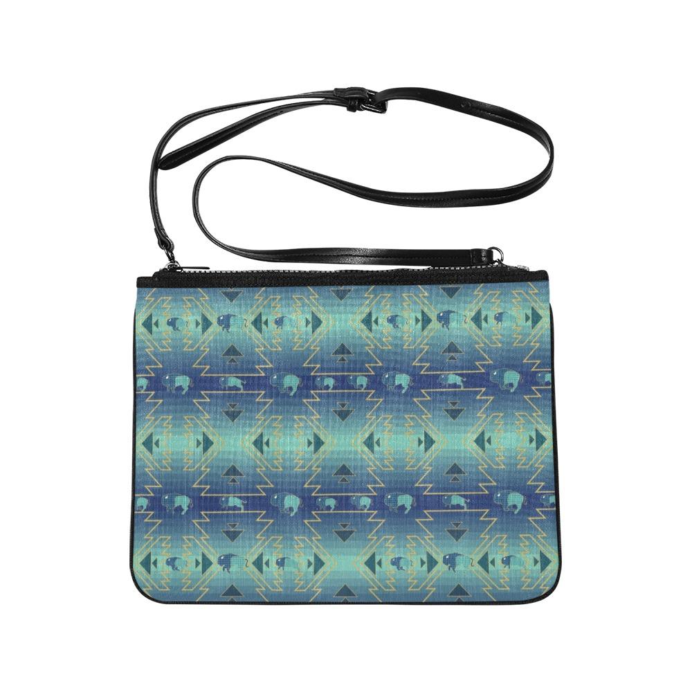 Buffalo Run Slim Clutch Bag (Model 1668) bag e-joyer 