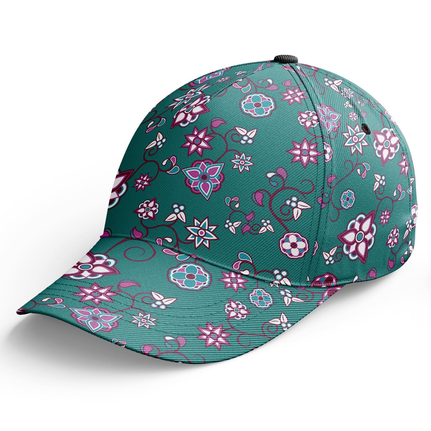 Burgundy Bloom Snapback Hat hat Herman 