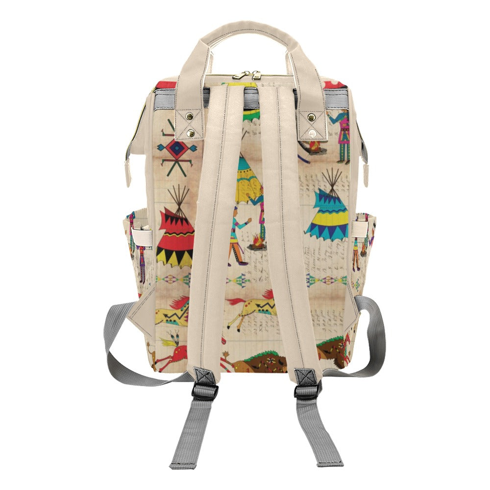 Gathering of the Chiefs Multi-Function Diaper Backpack/Diaper Bag