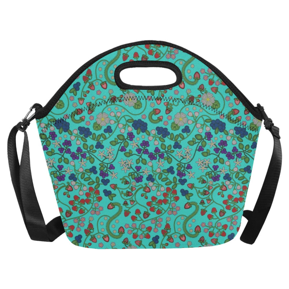 Grandmother Stories Turquoise Neoprene Lunch Bag/Large