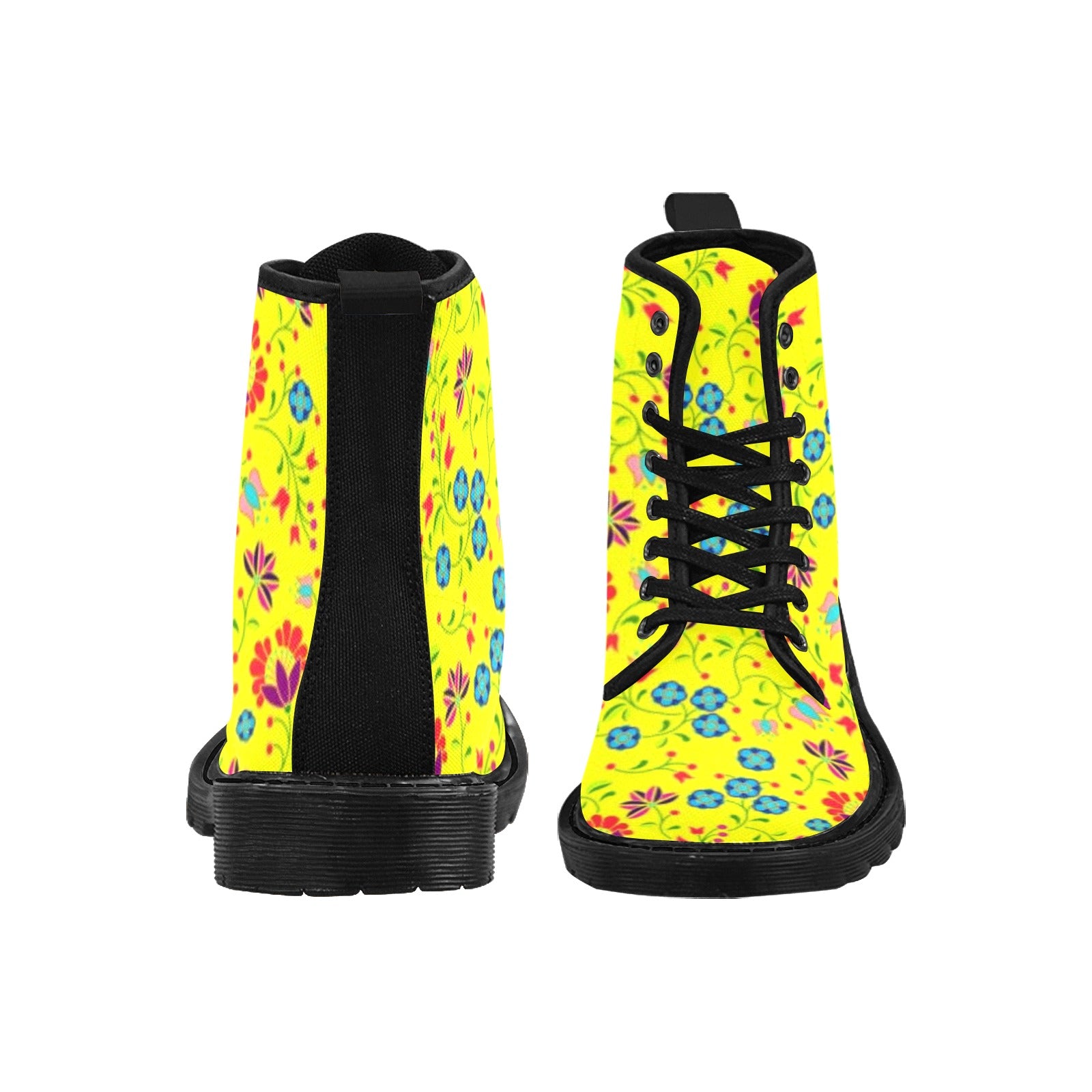 Fleur Indigine Mais Boots for Women (Black)