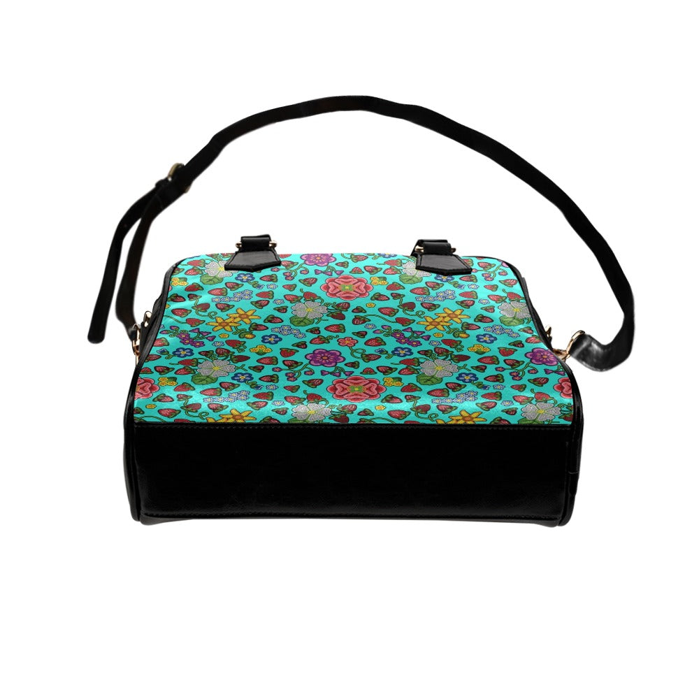 Berry Pop Turquoise Shoulder Handbag