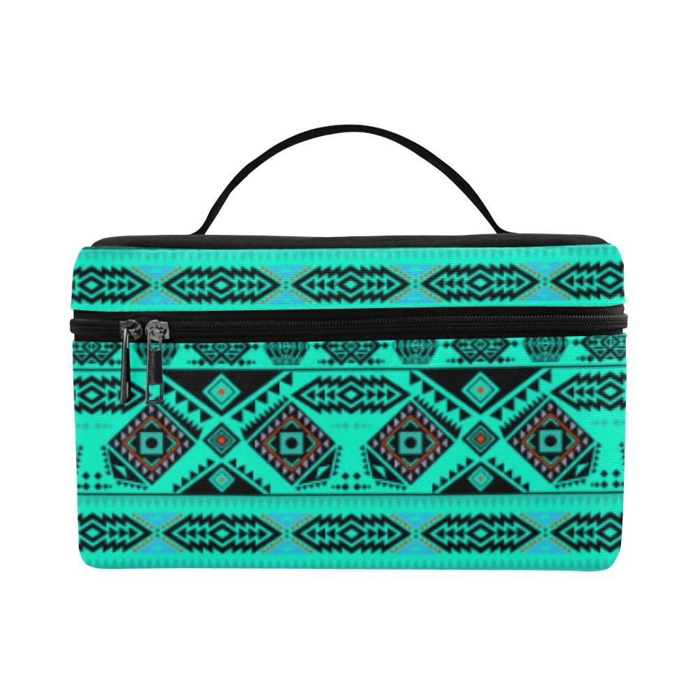 California Coast Big Seas Cosmetic Bag/Large (Model 1658) Cosmetic Bag e-joyer 