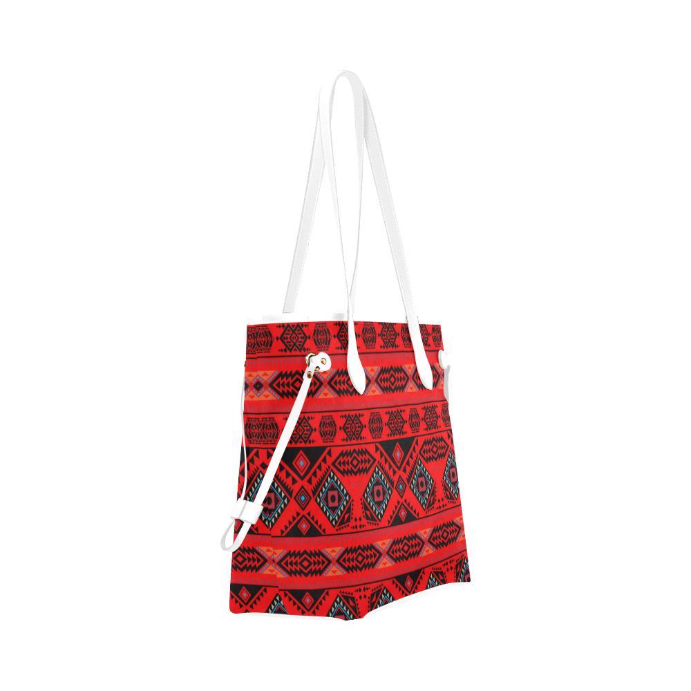 California Coast Mask Clover Canvas Tote Bag (Model 1661) Clover Canvas Tote Bag (1661) e-joyer 