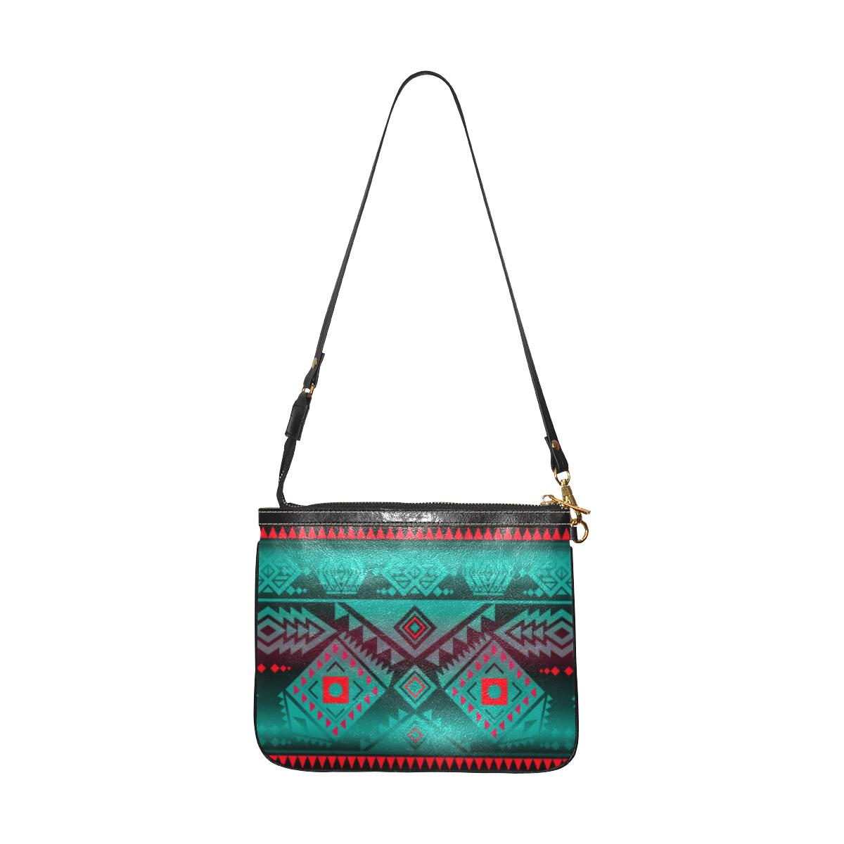 California Coast Summer Gather Small Shoulder Bag (Model 1710) Small Shoulder Bag (1710) e-joyer 