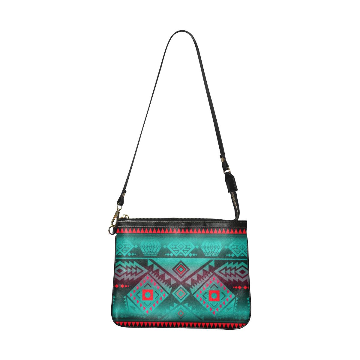 California Coast Summer Gather Small Shoulder Bag (Model 1710) Small Shoulder Bag (1710) e-joyer 