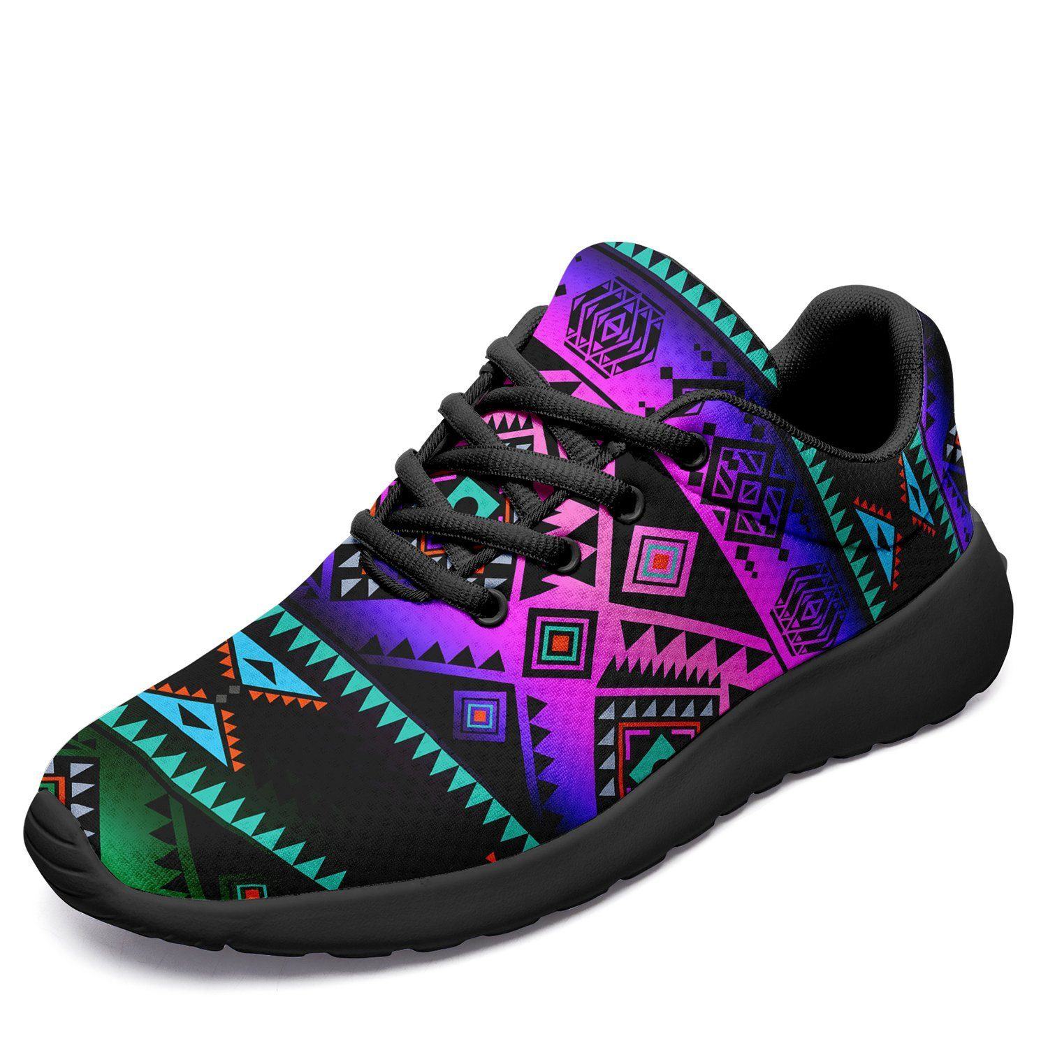 California Coast Sunrise Ikkaayi Sport Sneakers 49 Dzine US Women 4.5 / US Youth 3.5 / EUR 35 Black Sole 