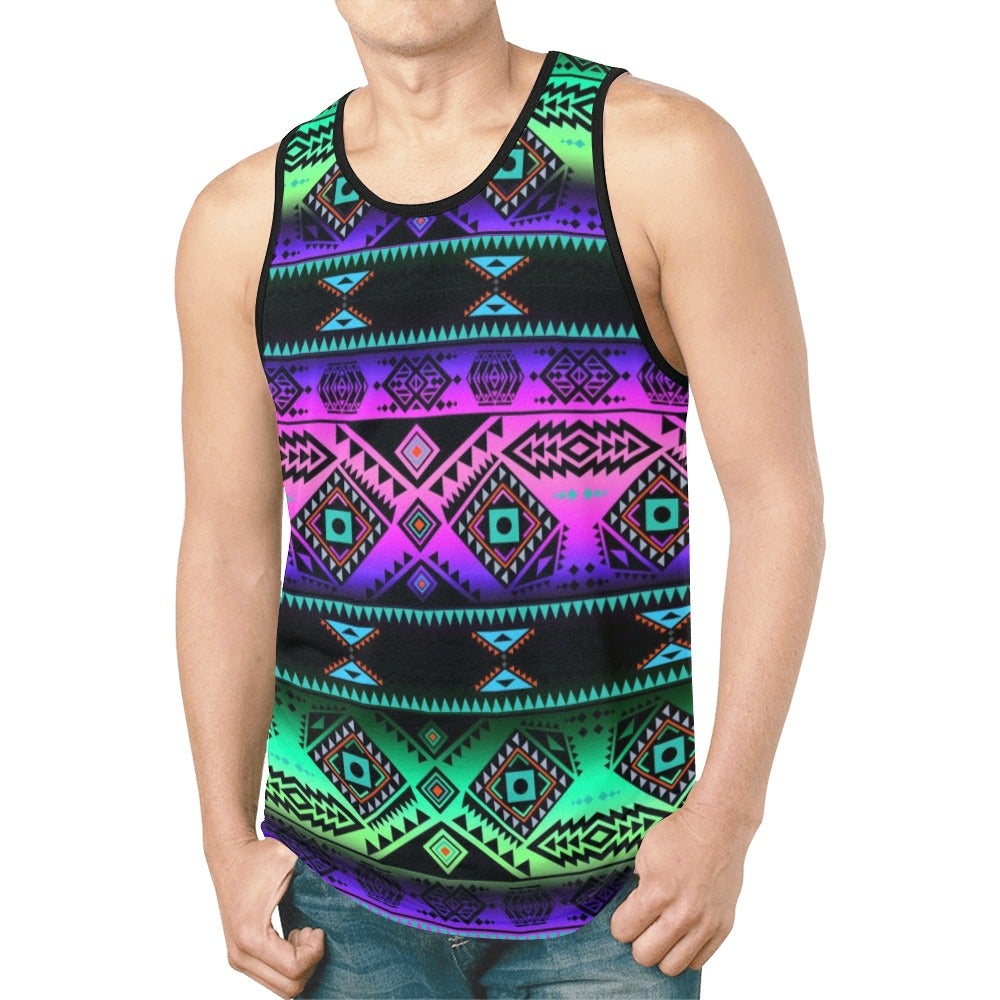 California Coast Sunrise New All Over Print Tank Top for Men (Model T46) New All Over Print Tank Top for Men (T46) e-joyer 