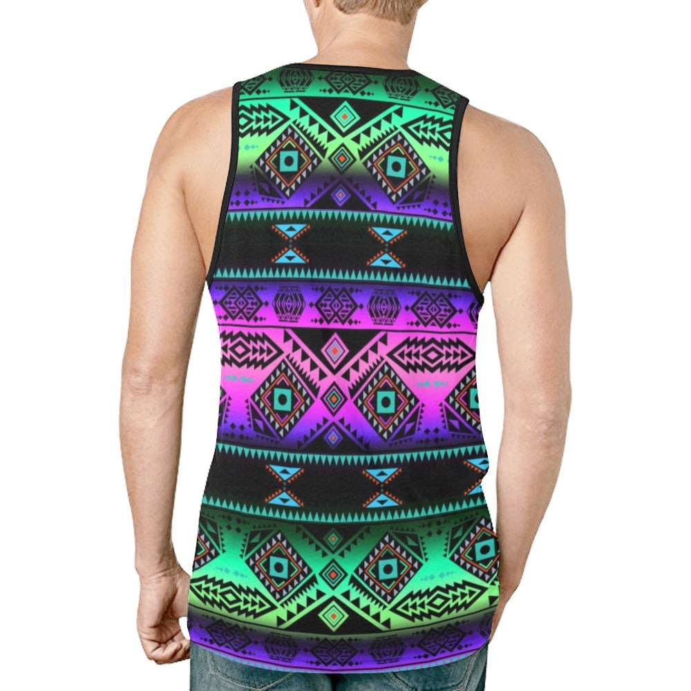 California Coast Sunrise New All Over Print Tank Top for Men (Model T46) New All Over Print Tank Top for Men (T46) e-joyer 
