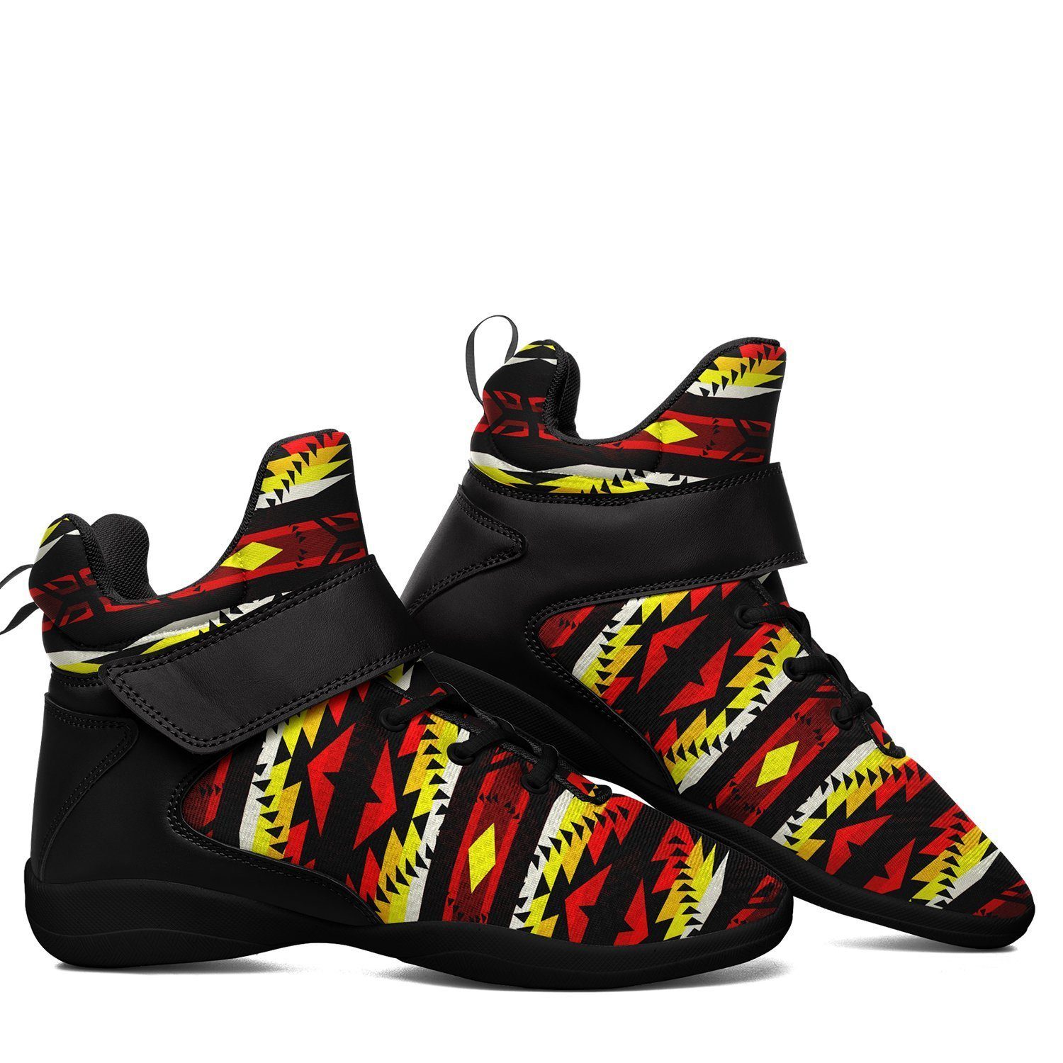 Canyon War Party Ipottaa Basketball / Sport High Top Shoes - Black Sole 49 Dzine 