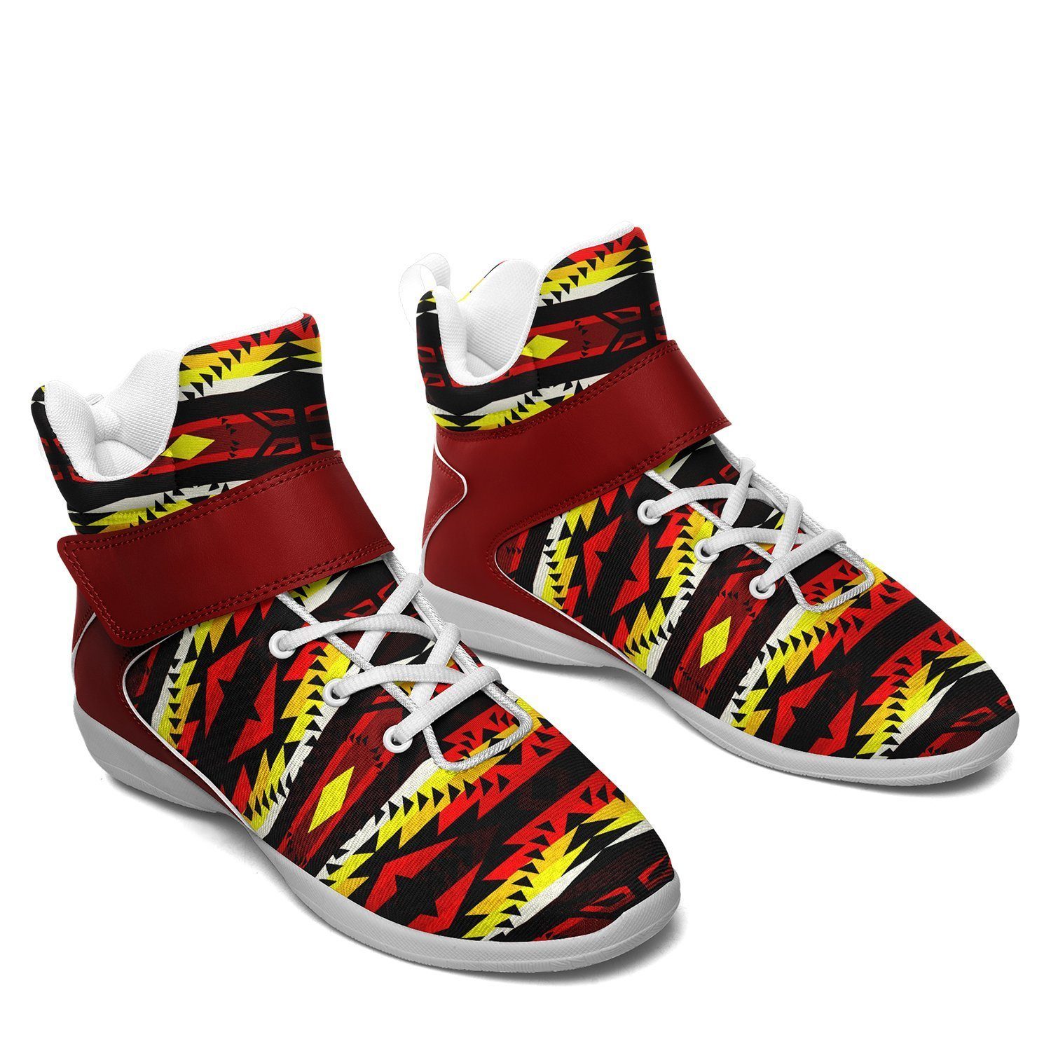 Canyon War Party Ipottaa Basketball / Sport High Top Shoes - White Sole 49 Dzine 