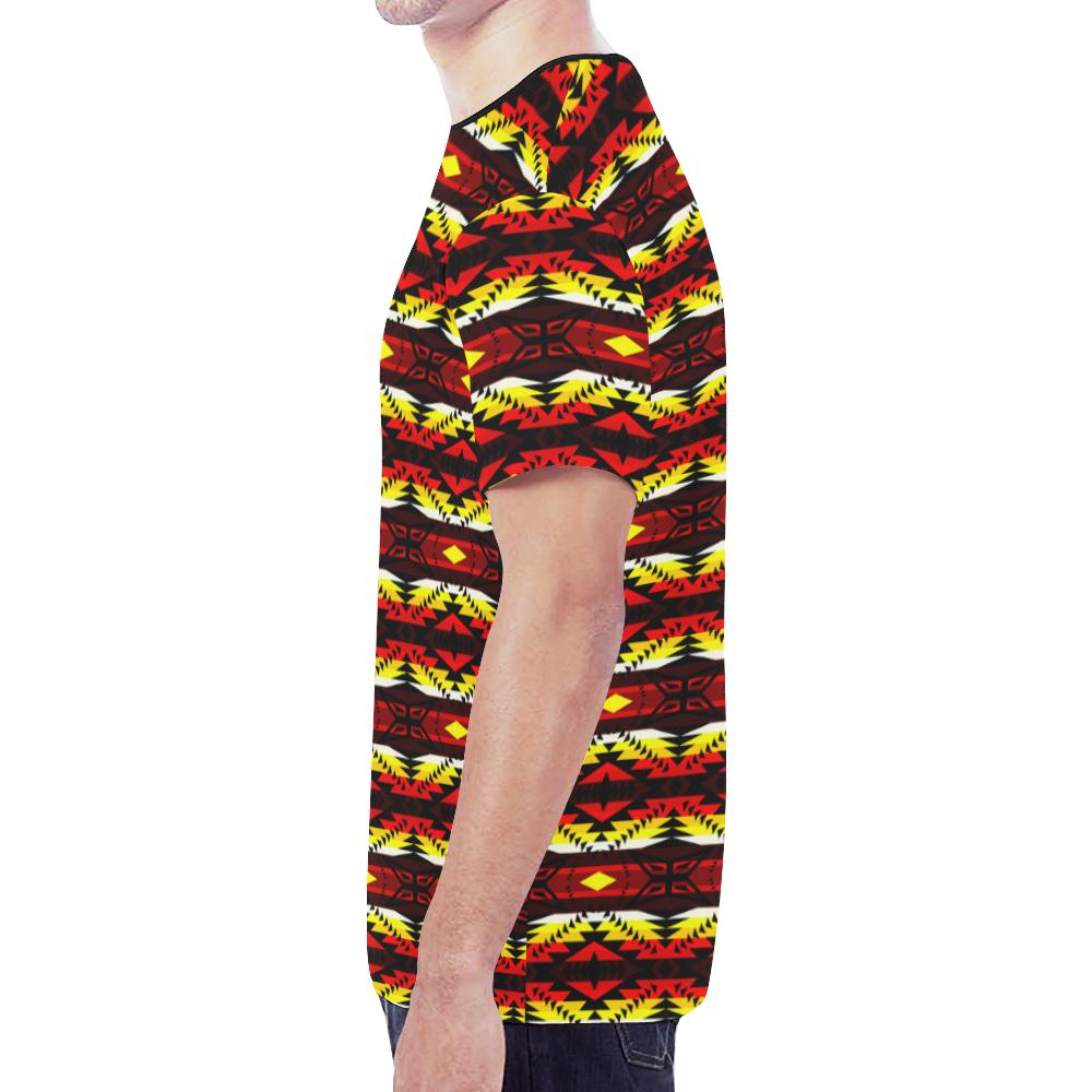 Canyon War Party New All Over Print T-shirt for Men (Model T45) New All Over Print T-shirt for Men (T45) e-joyer 