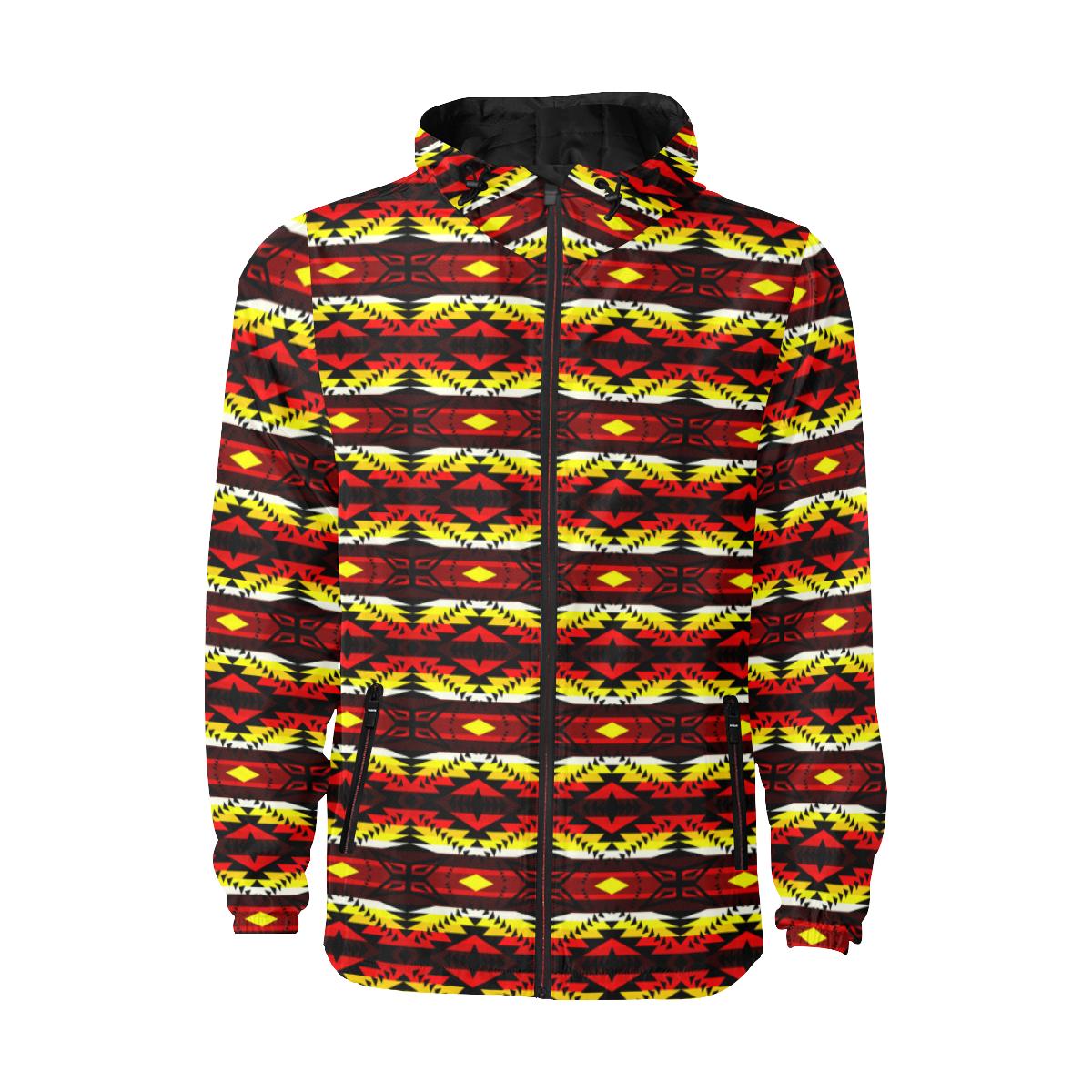 Canyon War Party Unisex Quilted Coat All Over Print Quilted Windbreaker for Men (H35) e-joyer 