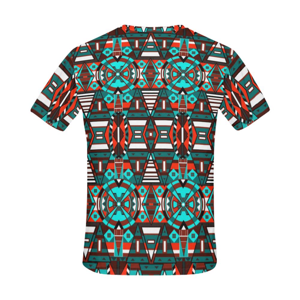 Captive Winter All Over Print T-Shirt for Men (USA Size) (Model T40) All Over Print T-Shirt for Men (T40) e-joyer 