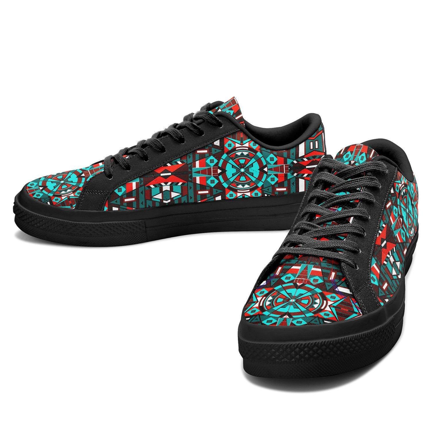 Captive Winter II Aapisi Low Top Canvas Shoes Black Sole 49 Dzine 