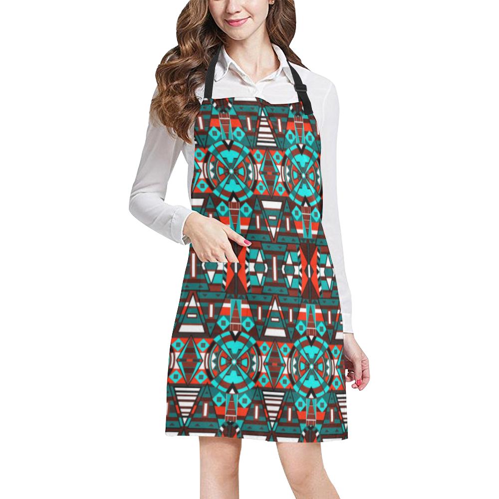 Captive Winter II All Over Print Apron All Over Print Apron e-joyer 