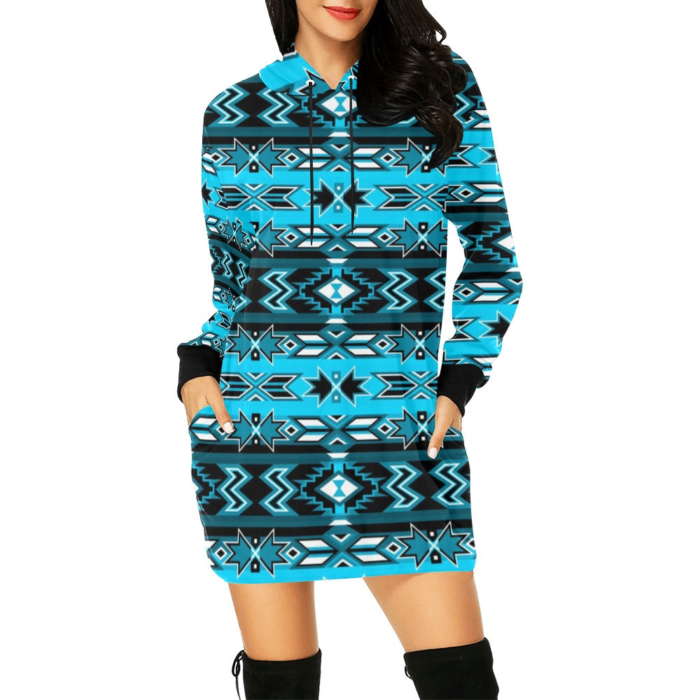 Northern Journey Hoodie Dress