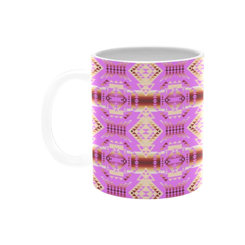 Gathering Earth Lilac White Mug(11OZ)