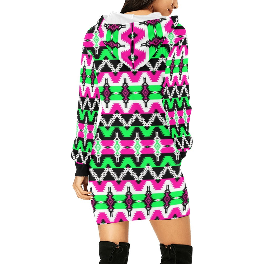 Two Spirit Ceremony Hoodie Dress