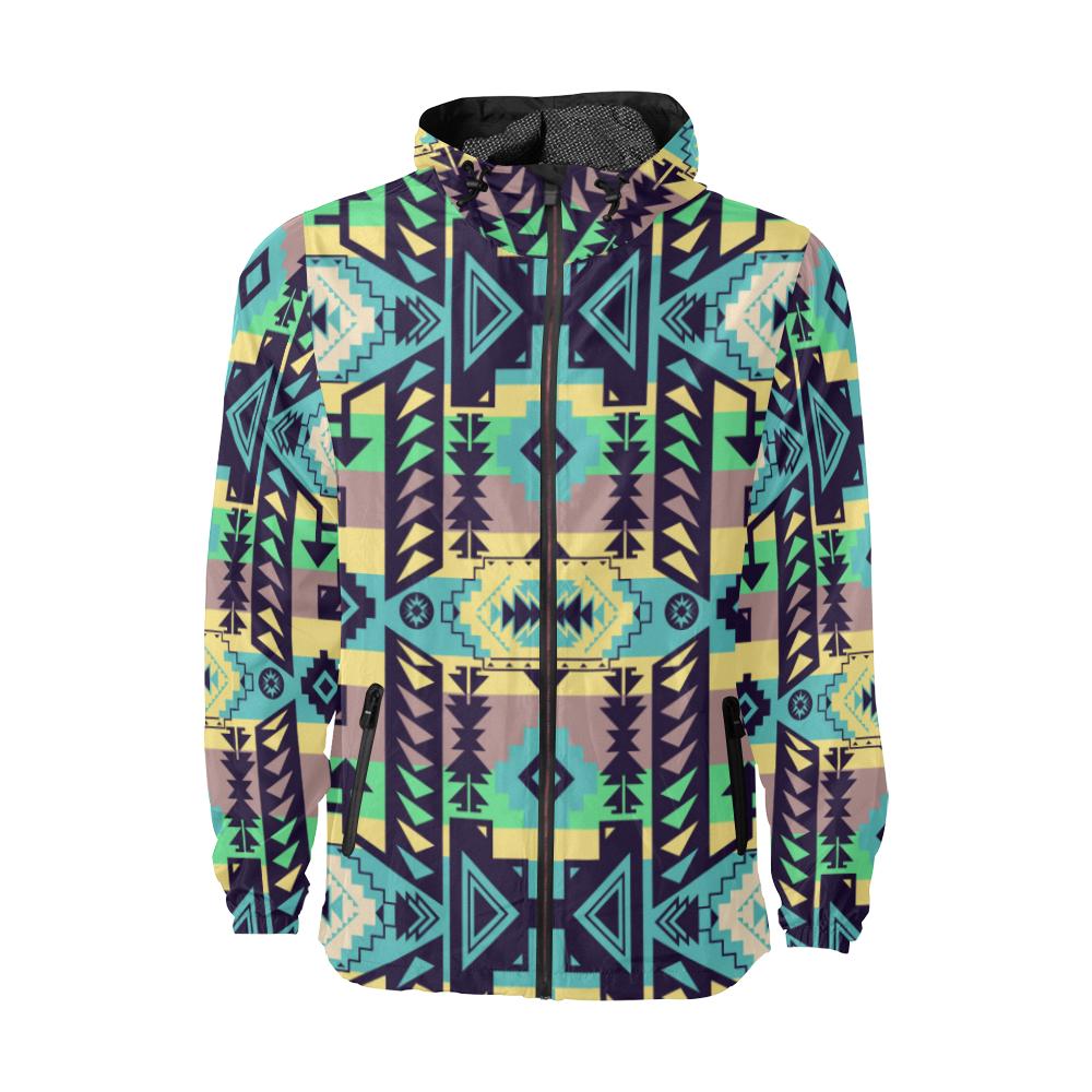 Chiefs Mountain 100 Unisex All Over Print Windbreaker (Model H23) All Over Print Windbreaker for Men (H23) e-joyer 