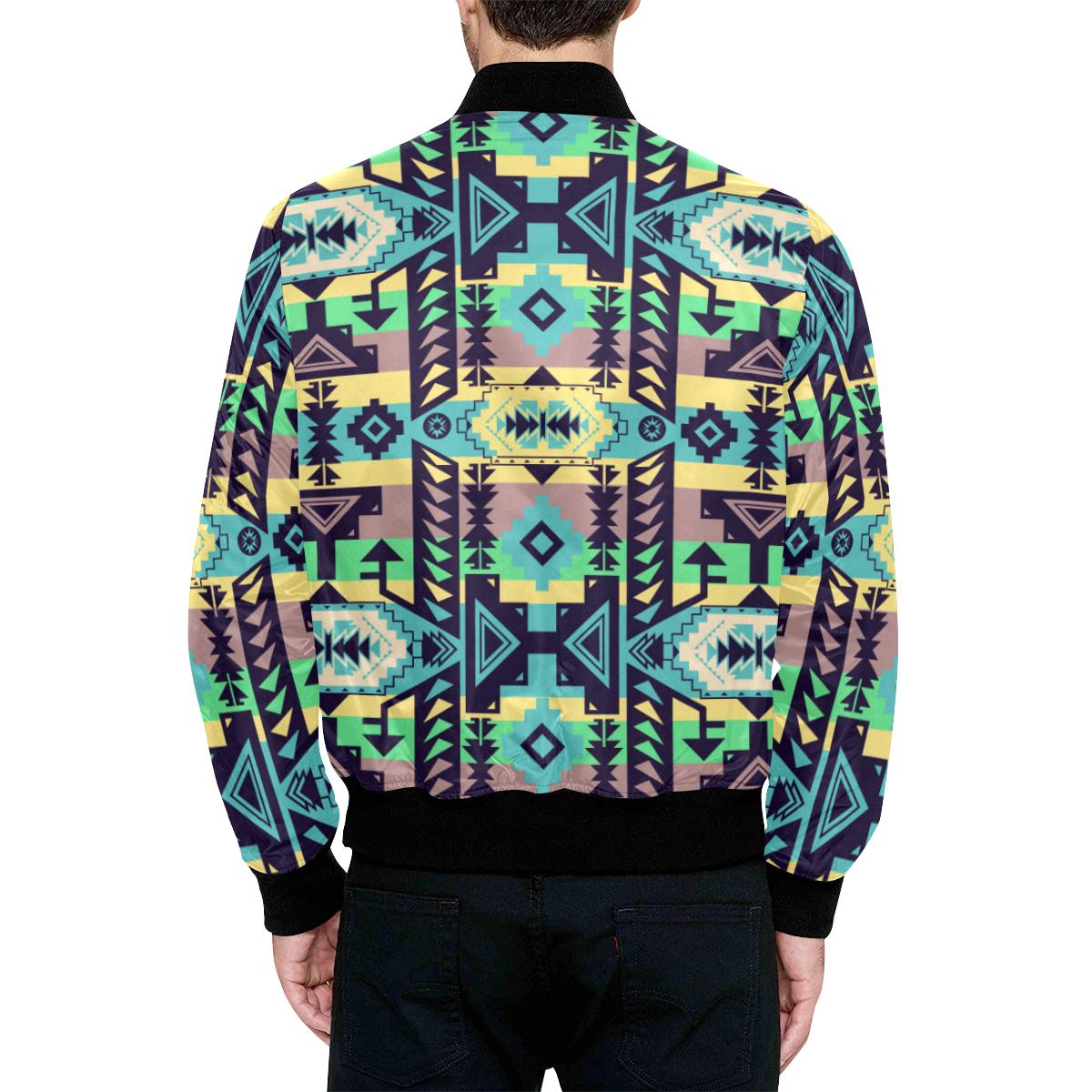 Chiefs Mountain 100 Unisex Heavy Bomber Jacket with Quilted Lining All Over Print Quilted Jacket for Men (H33) e-joyer 