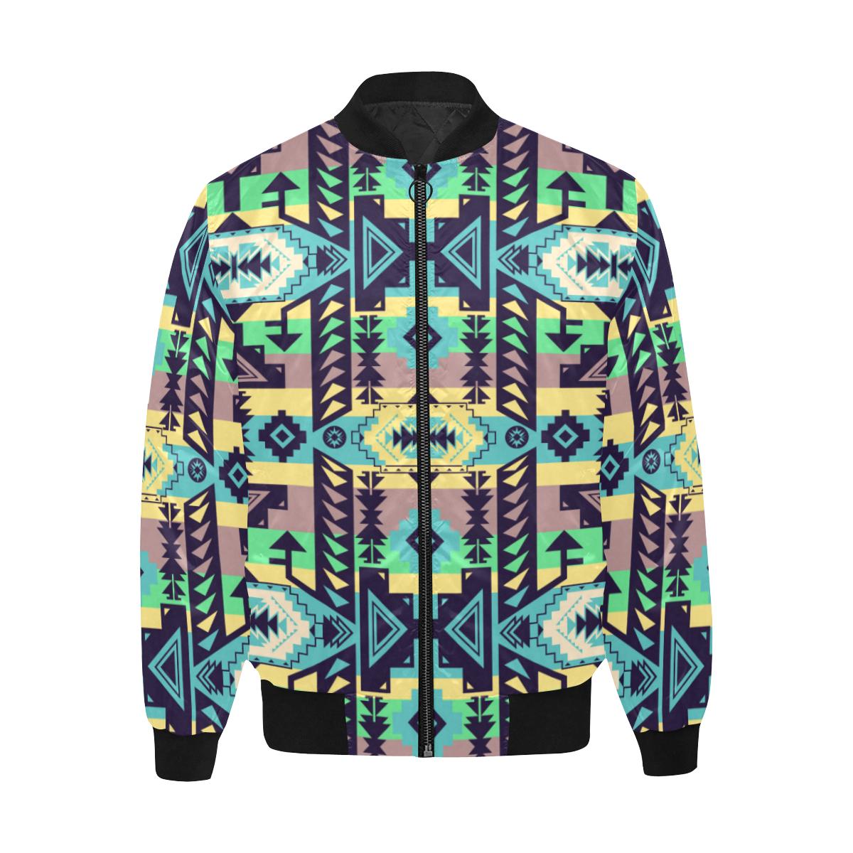 Chiefs Mountain 100 Unisex Heavy Bomber Jacket with Quilted Lining All Over Print Quilted Jacket for Men (H33) e-joyer 
