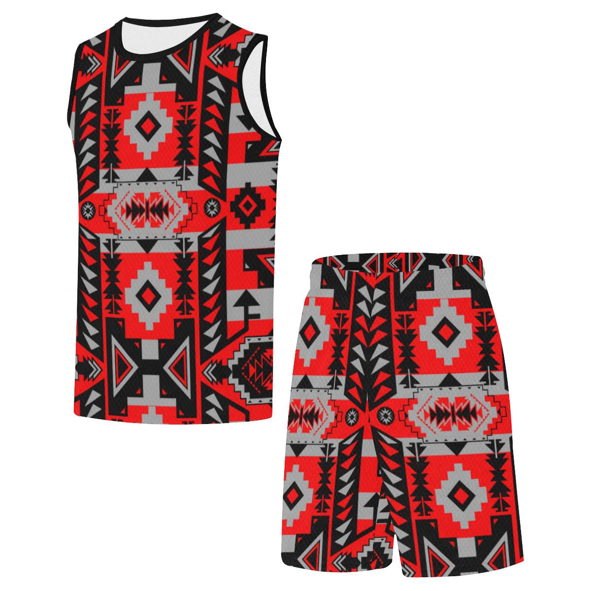 Chiefs Mountain Candy Sierra All Over Print Basketball Uniform Basketball Uniform e-joyer 