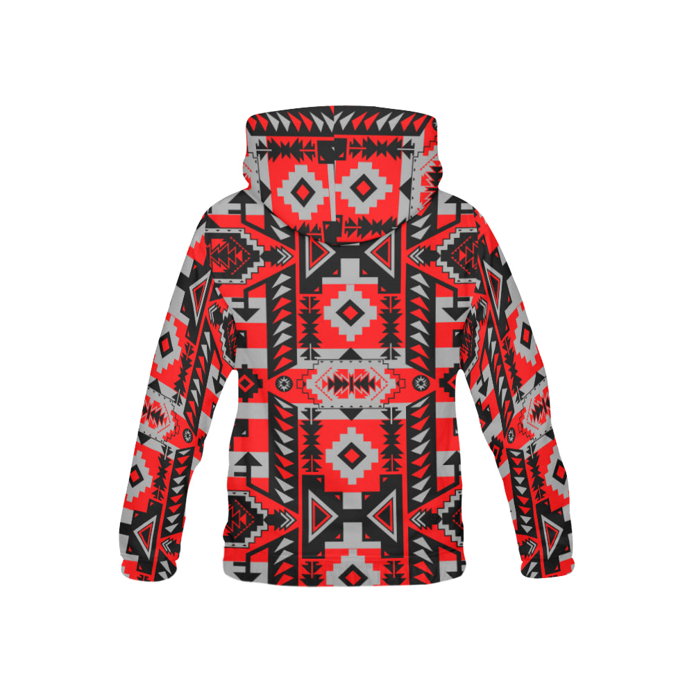 Chiefs Mountain Candy Sierra All Over Print Hoodie for Kid (USA Size) (Model H13) All Over Print Hoodie for Kid (H13) e-joyer 