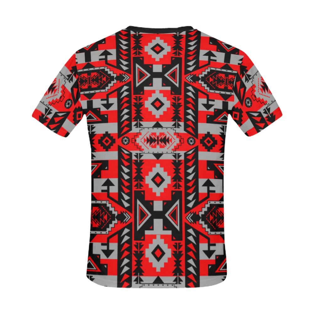 Chiefs Mountain Candy Sierra All Over Print T-Shirt for Men/Large Size (USA Size) Model T40) All Over Print T-Shirt for Men/Large (T40) e-joyer 