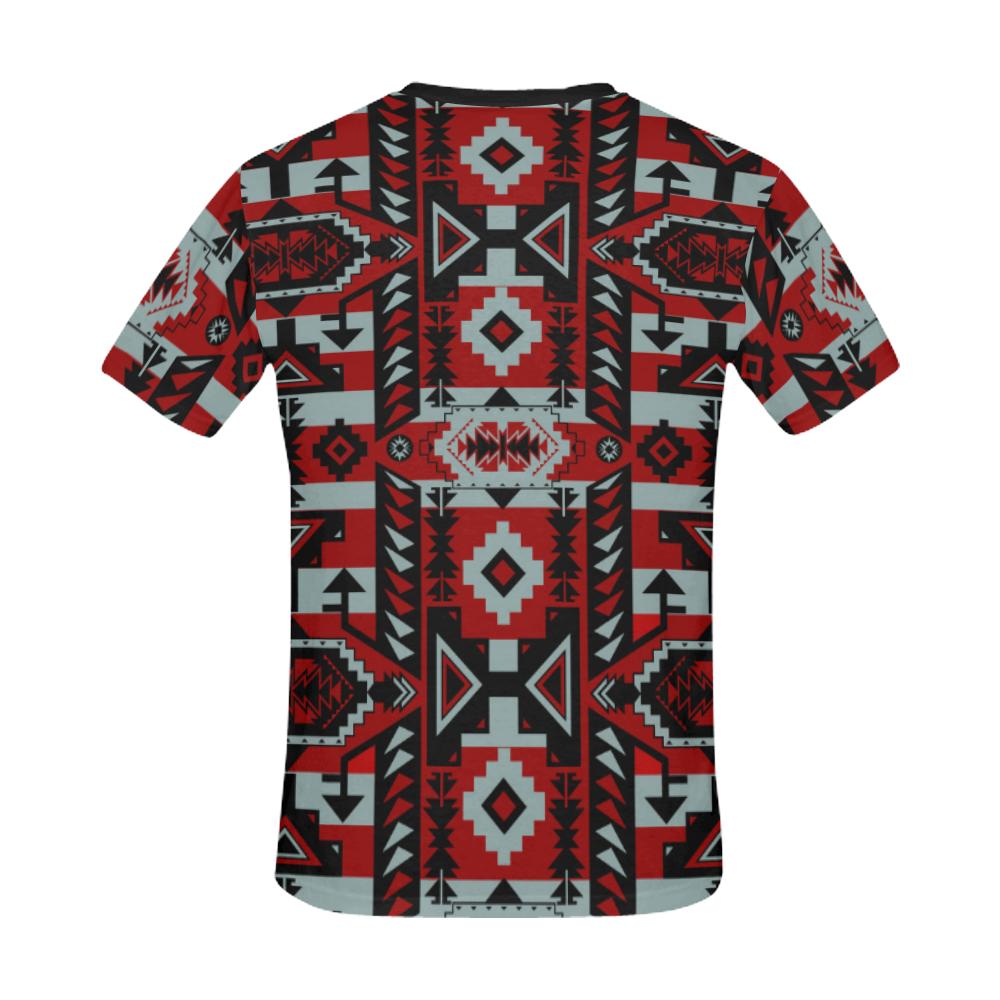 Chiefs Mountain Candy Sierra-Dark All Over Print T-Shirt for Men/Large Size (USA Size) Model T40) All Over Print T-Shirt for Men/Large (T40) e-joyer 
