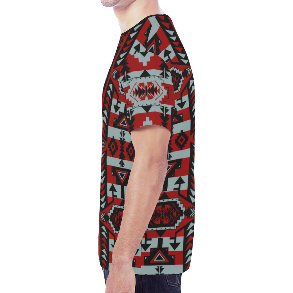 Chiefs Mountain Candy Sierra-Dark New All Over Print T-shirt for Men (Model T45) New All Over Print T-shirt for Men (T45) e-joyer 
