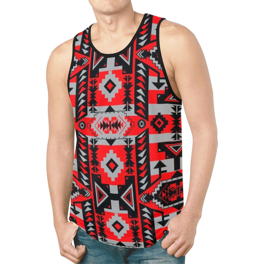 Chiefs Mountain Candy Sierra New All Over Print Tank Top for Men (Model T46) New All Over Print Tank Top for Men (T46) e-joyer 
