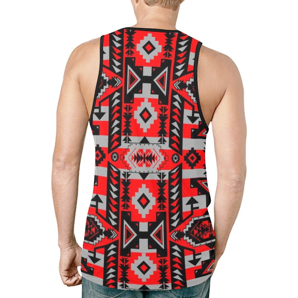Chiefs Mountain Candy Sierra New All Over Print Tank Top for Men (Model T46) New All Over Print Tank Top for Men (T46) e-joyer 