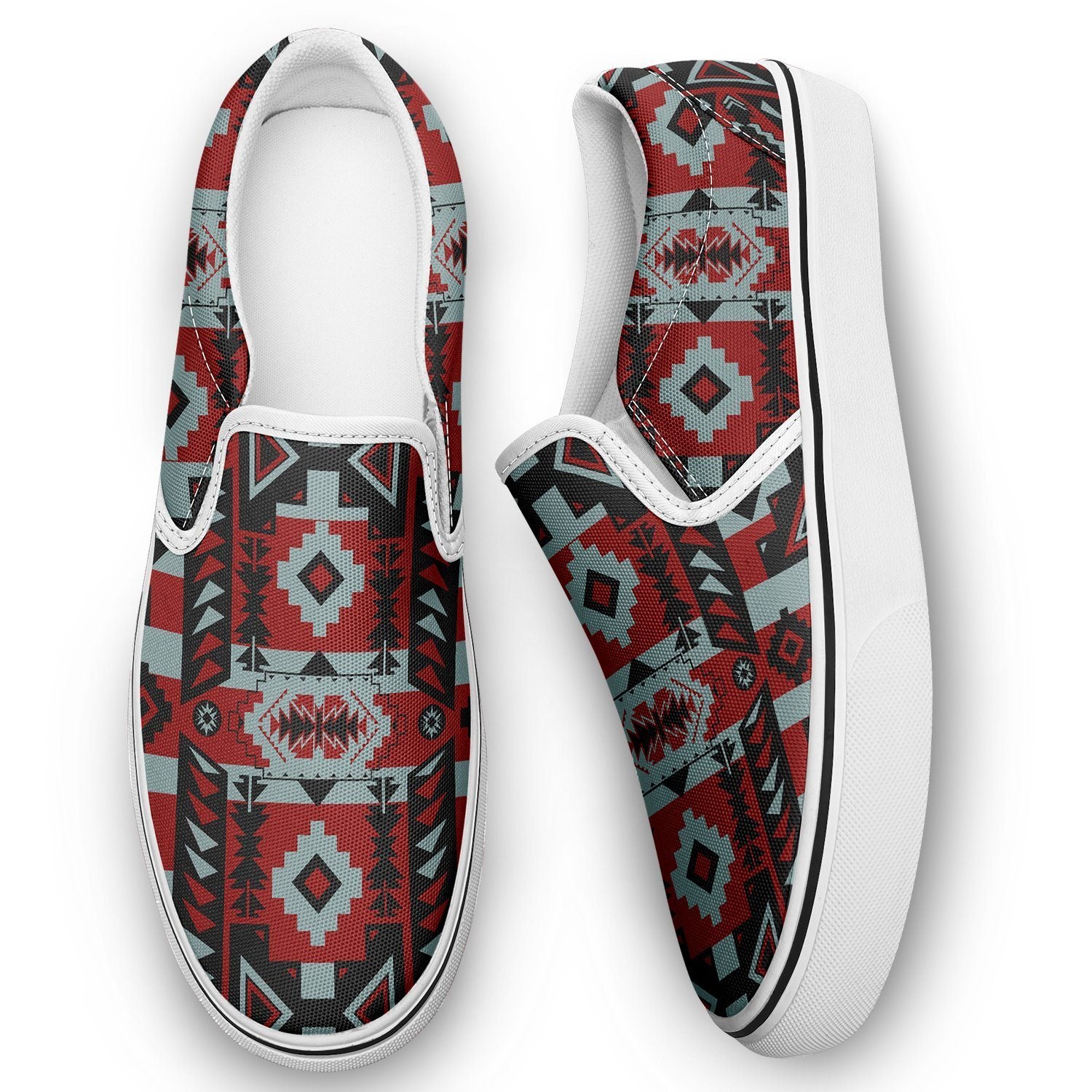 Chiefs Mountain Candy Sierra Otoyimm Kid's Canvas Slip On Shoes 49 Dzine 