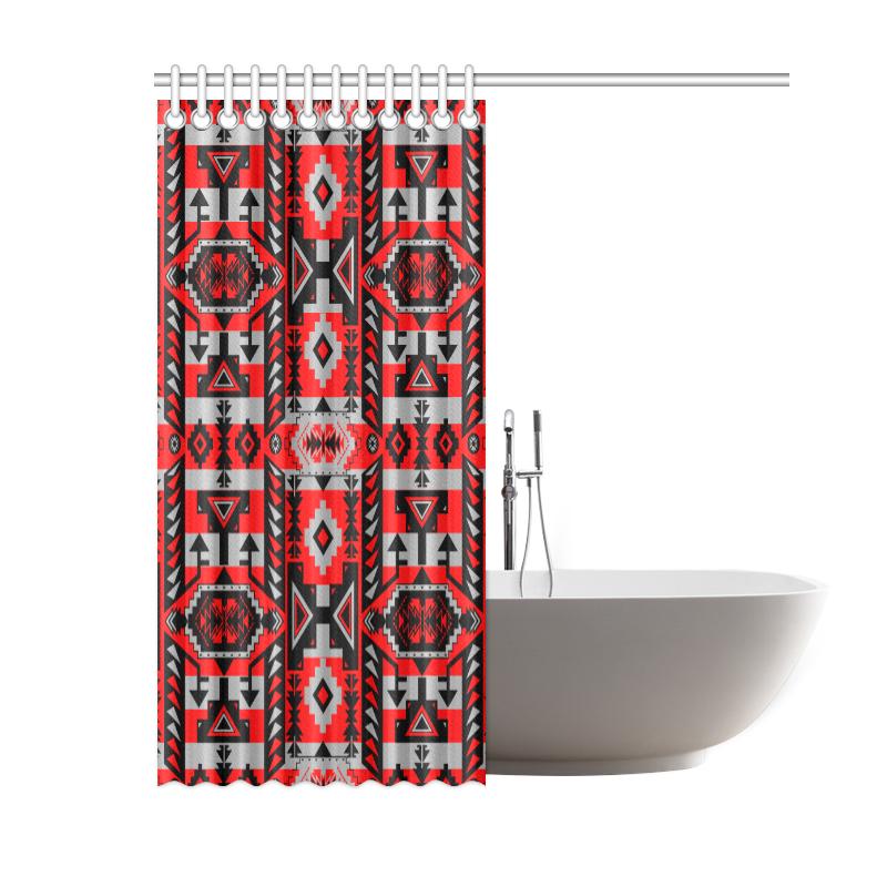 Chiefs Mountain Candy Sierra Shower Curtain 60"x72" Shower Curtain 60"x72" e-joyer 