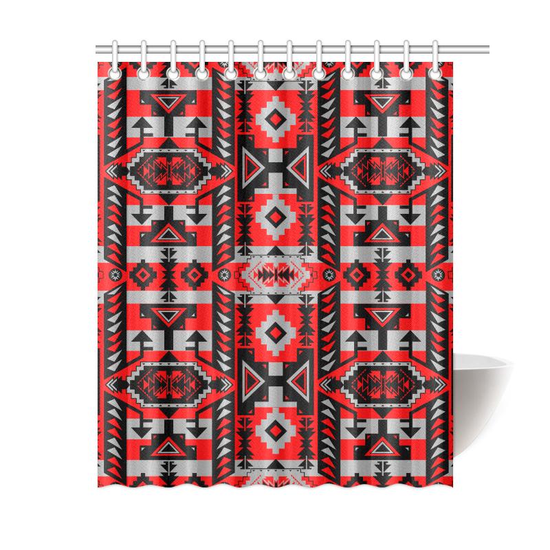 Chiefs Mountain Candy Sierra Shower Curtain 60"x72" Shower Curtain 60"x72" e-joyer 