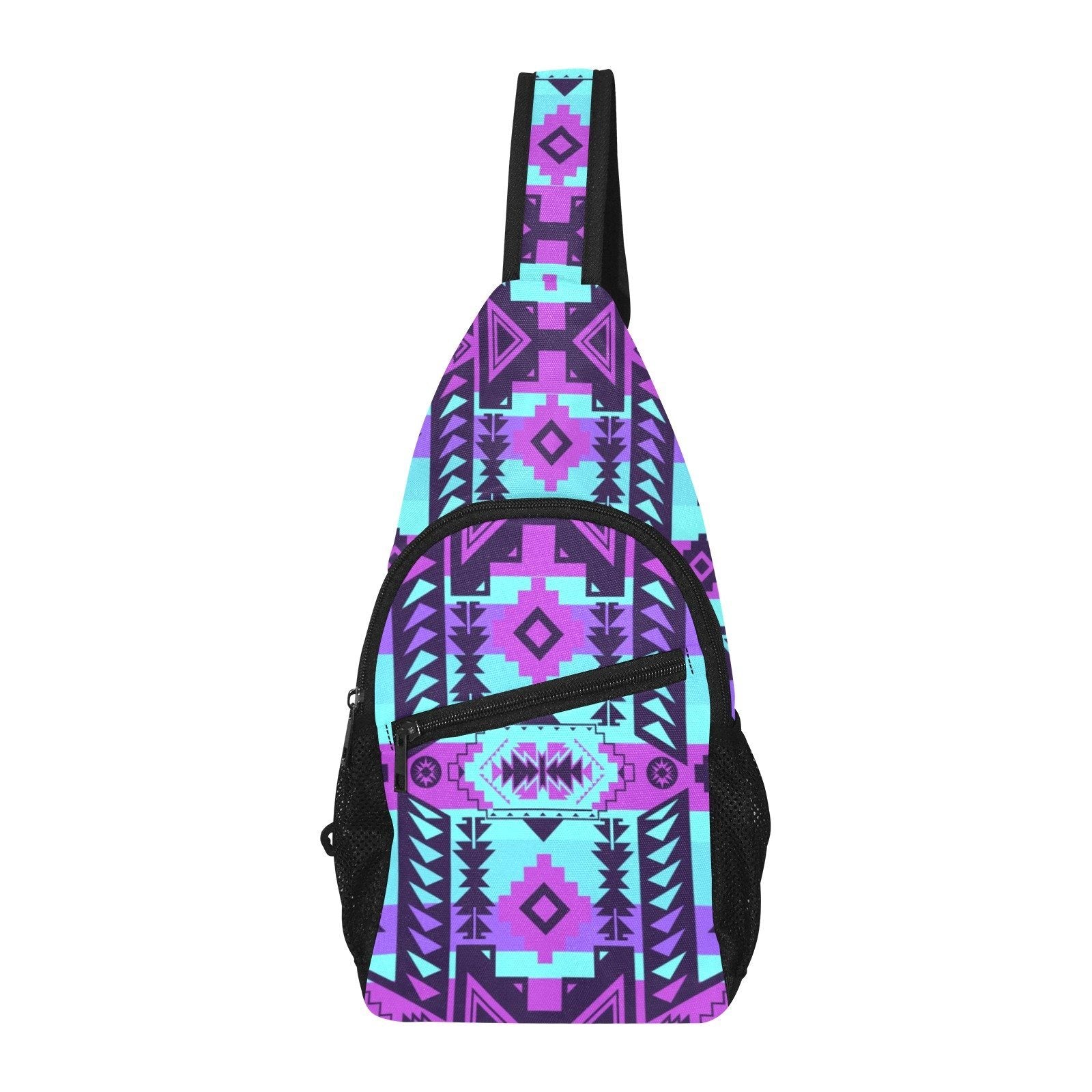 Chiefs Mountain Moon Shadow All Over Print Chest Bag (Model 1719) All Over Print Chest Bag (1719) e-joyer 