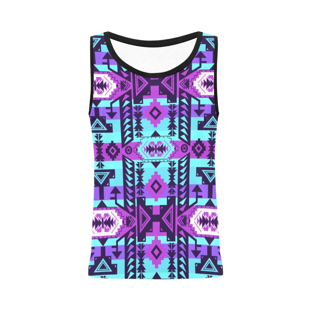 Chiefs Mountain Moon Shadow All Over Print Tank Top for Women (Model T43) All Over Print Tank Top for Women (T43) e-joyer 