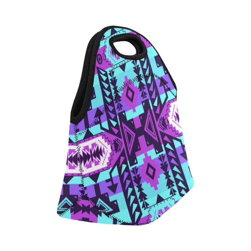 Chiefs Mountain Moon Shadow Neoprene Lunch Bag/Small (Model 1669) Neoprene Lunch Bag/Small (1669) e-joyer 