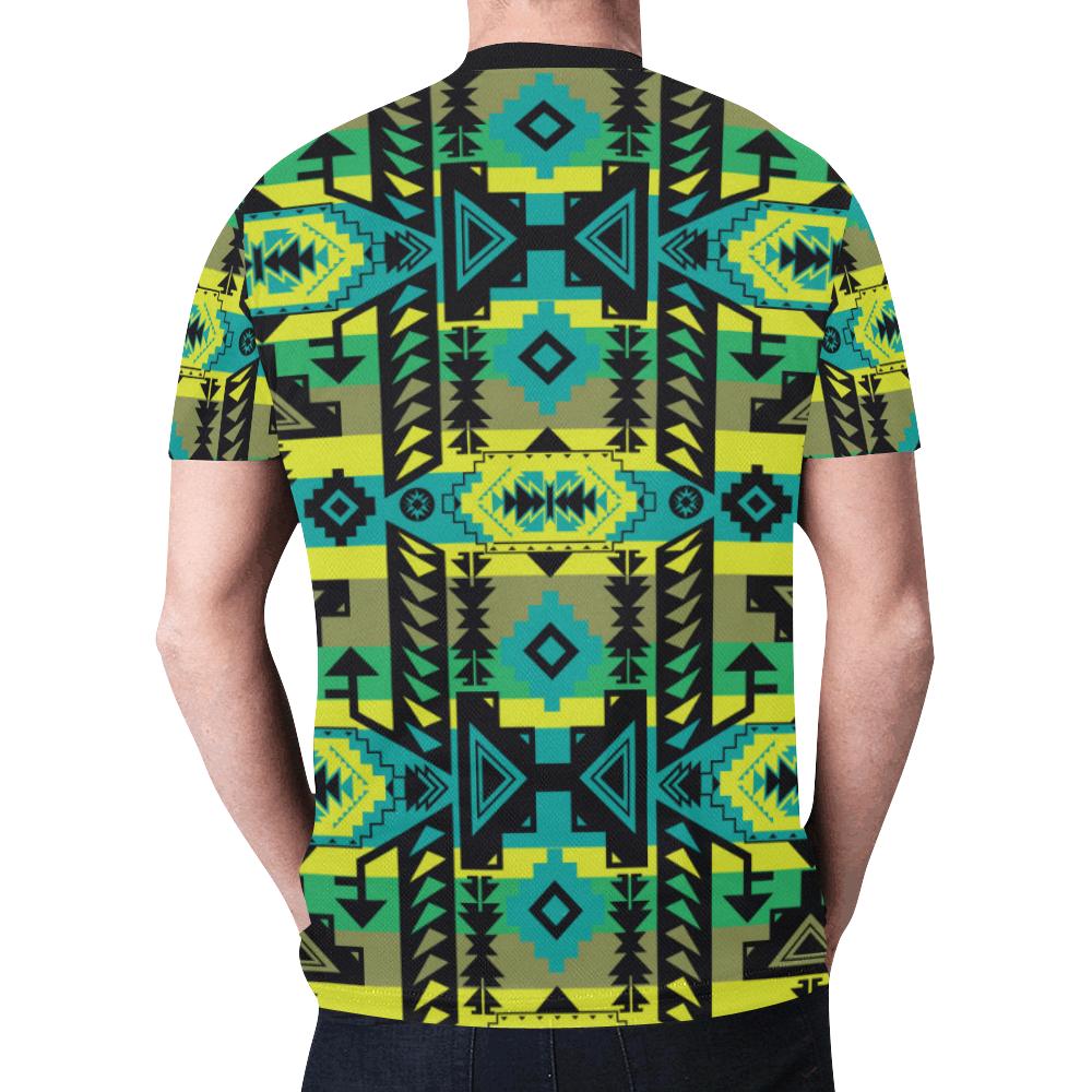 Chiefs Mountain New All Over Print T-shirt for Men/Large Size (Model T45) New All Over Print T-shirt for Men/Large (T45) e-joyer 