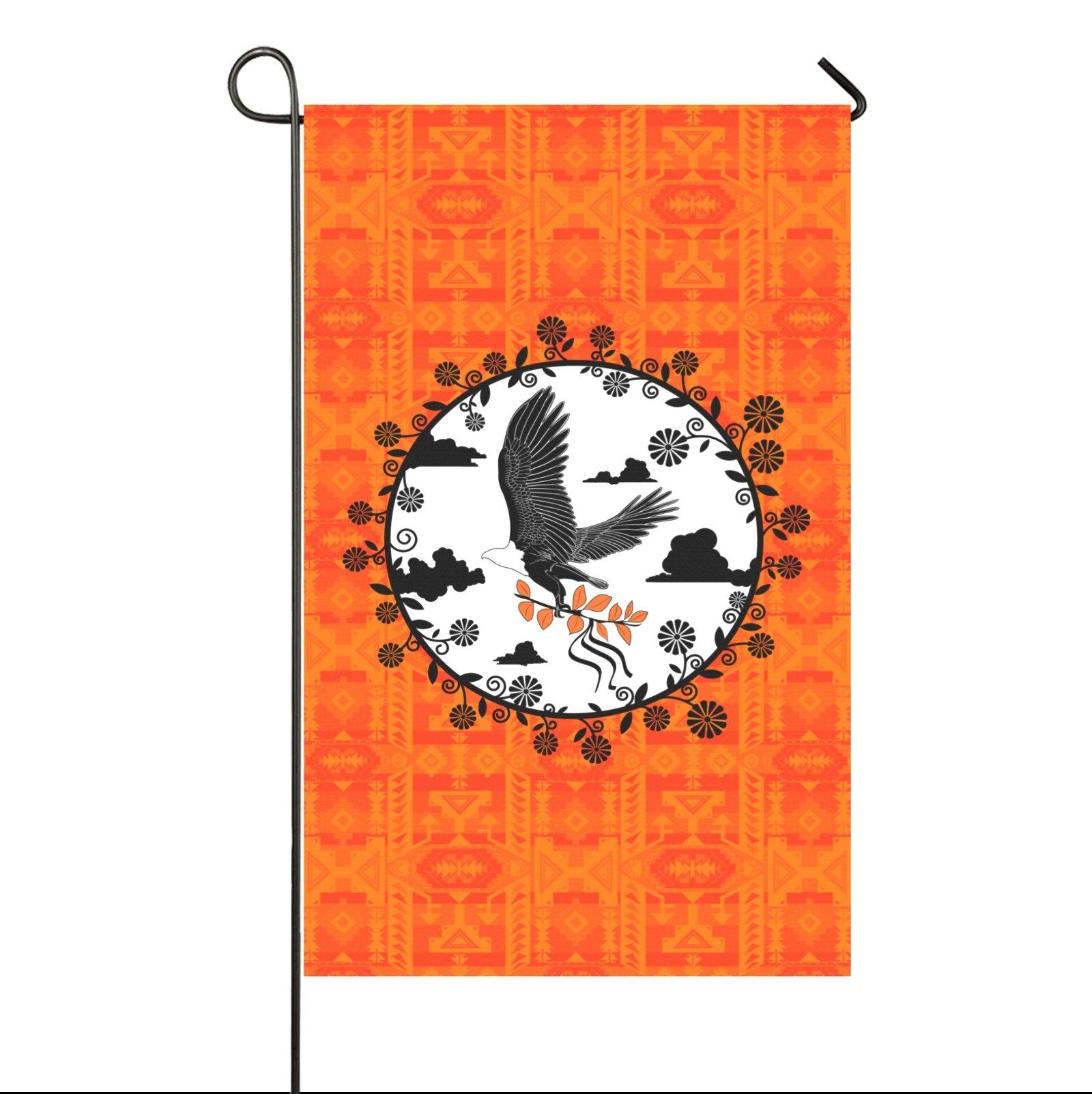 Chiefs Mountain Orange - Carrying Their Prayers Garden Flag 36''x60'' (Two Sides Printing) Garden Flag 36‘’x60‘’ (Two Sides) e-joyer 