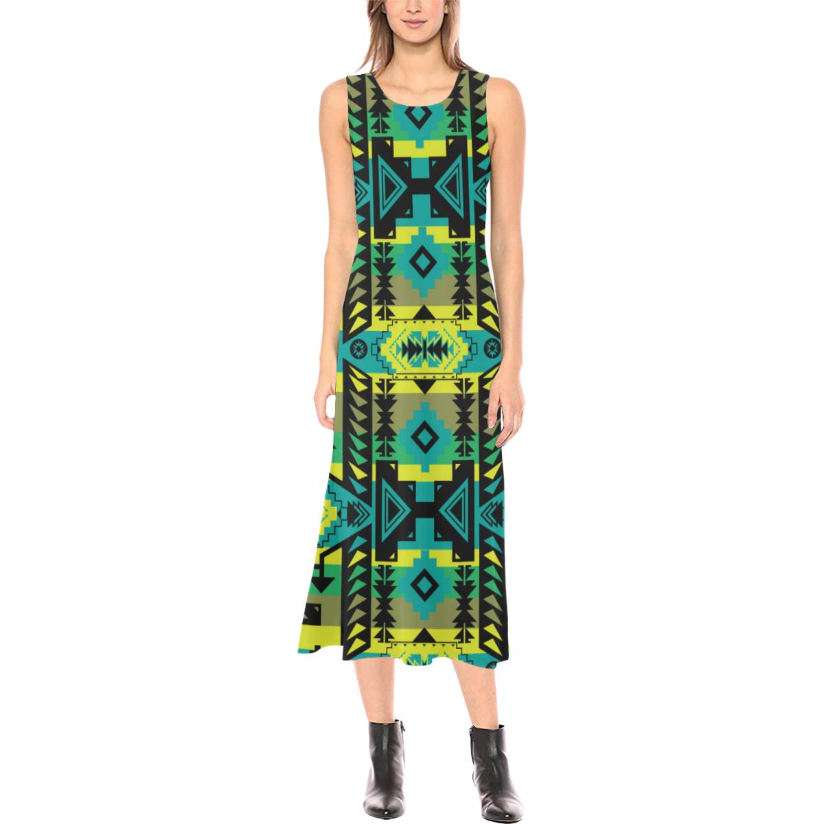 Chiefs Mountain Phaedra Sleeveless Open Fork Long Dress (Model D08) Phaedra Sleeveless Open Fork Long Dress (D08) e-joyer 