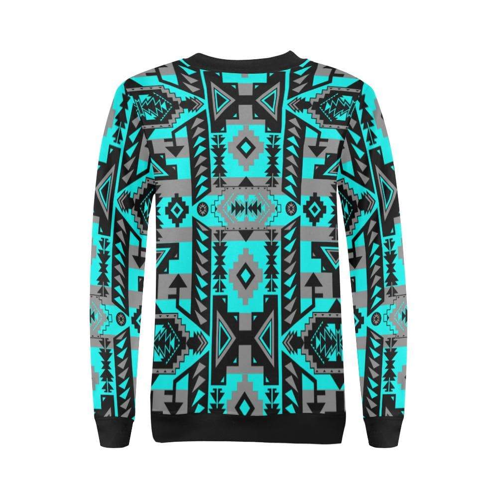 Chiefs Mountain Sky All Over Print Crewneck Sweatshirt for Women (Model H18) Crewneck Sweatshirt for Women (H18) e-joyer 