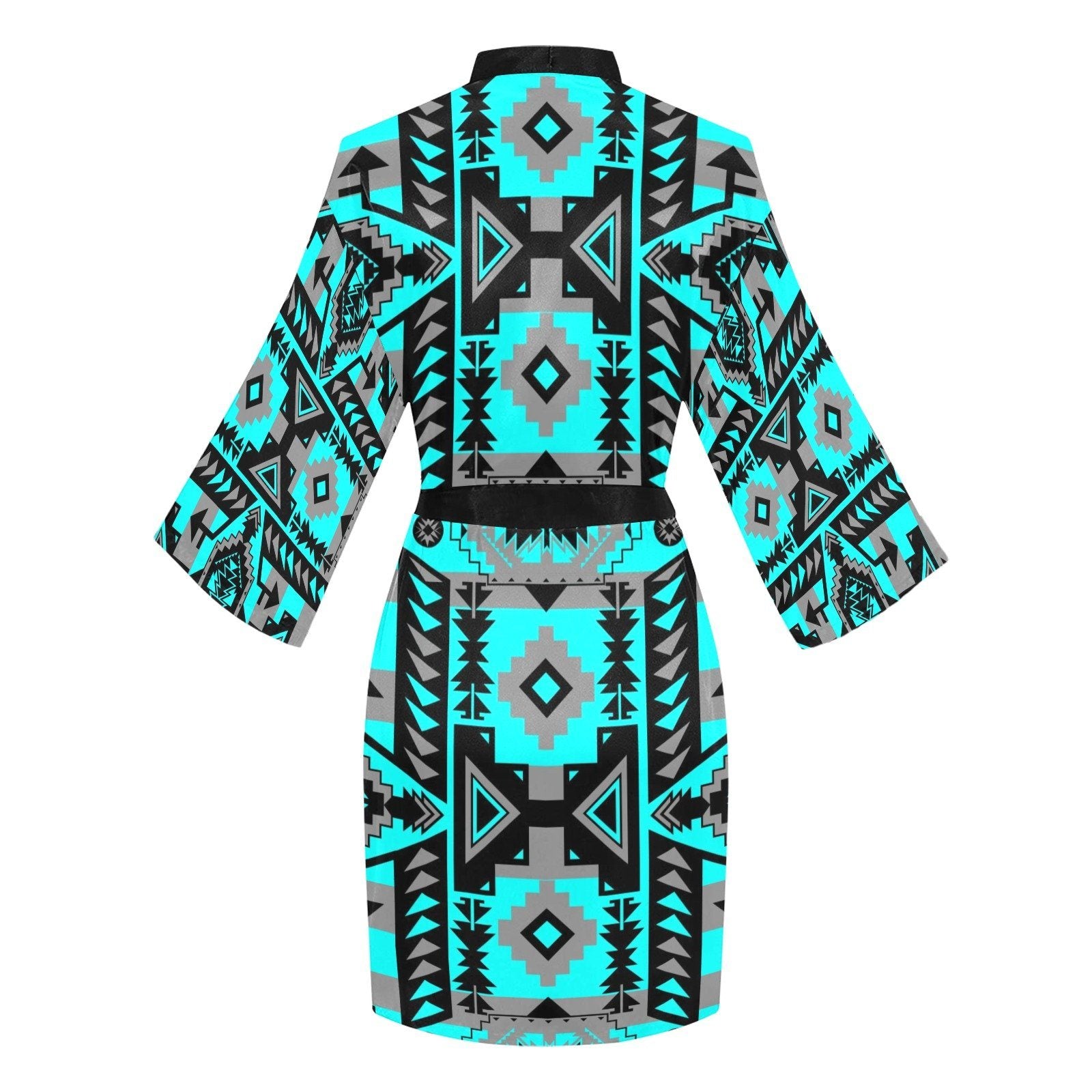 Chiefs Mountain Sky Long Sleeve Kimono Robe Long Sleeve Kimono Robe e-joyer 