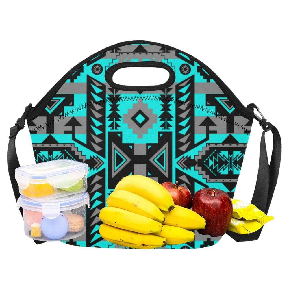 Chiefs Mountain Sky Neoprene Lunch Bag/Large (Model 1669) Neoprene Lunch Bag/Large (1669) e-joyer 