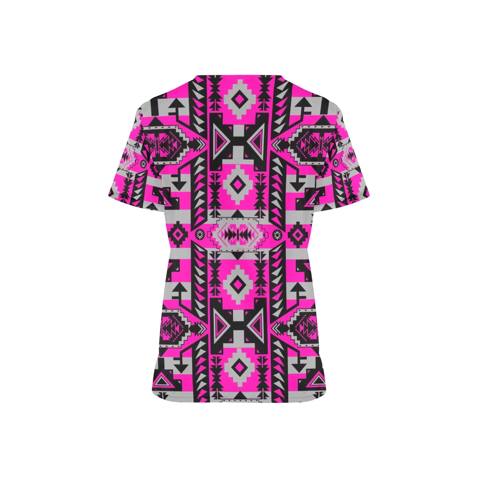 Chiefs Mountain Stunning Sunset All Over Print Scrub Top Scrub Top e-joyer 